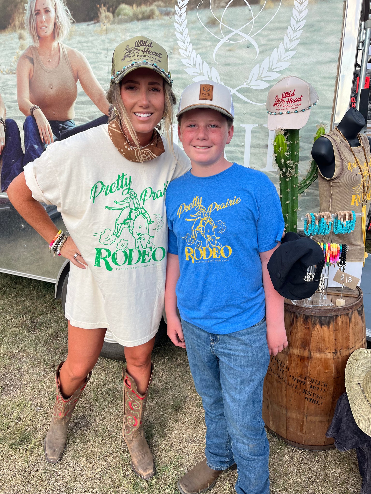 YOUTH Pretty Prairie Rodeo Tee