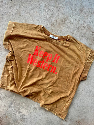 Keep It Western Tee