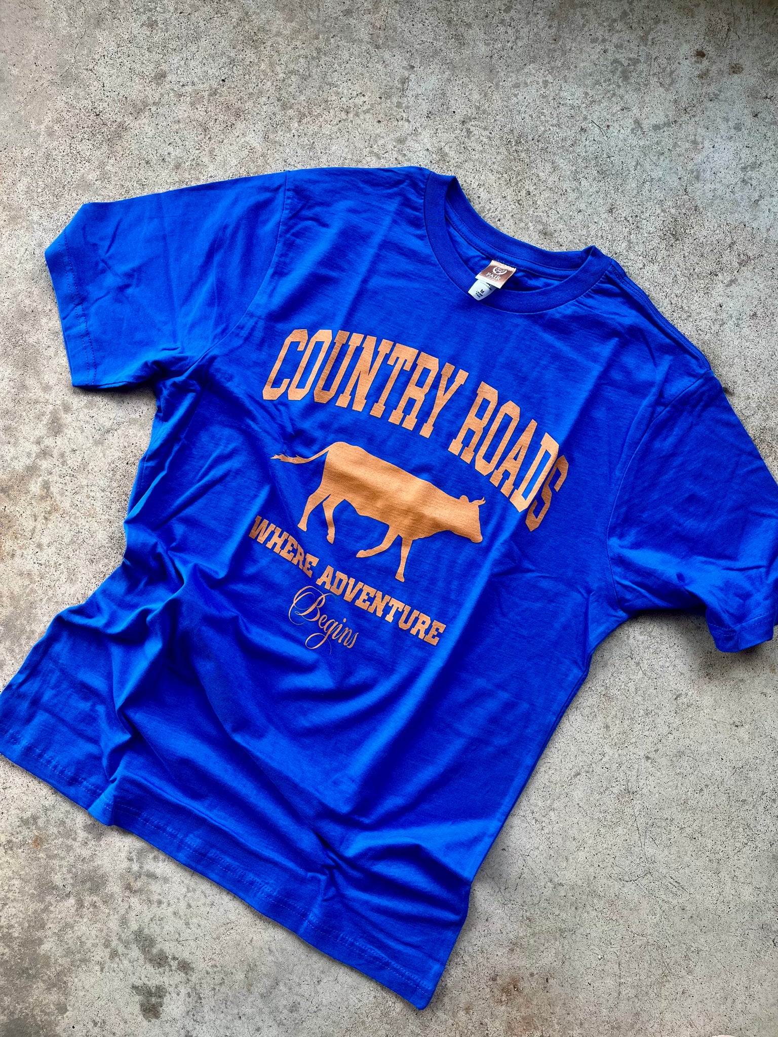 Blue Country Roads Tee