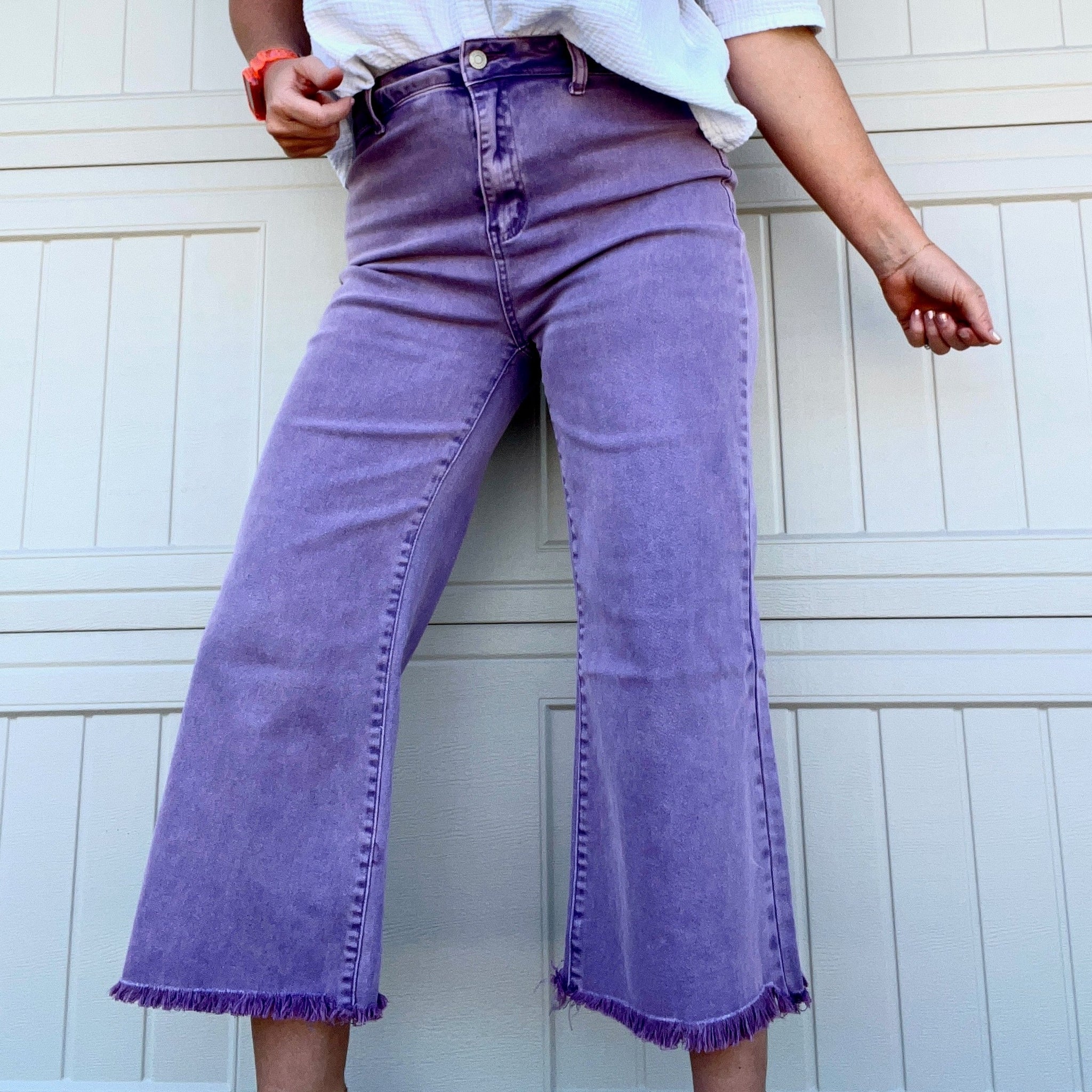 Purple Brand Acid-Washed Relaxed-Fit Jeans - ShopStyle in 2023