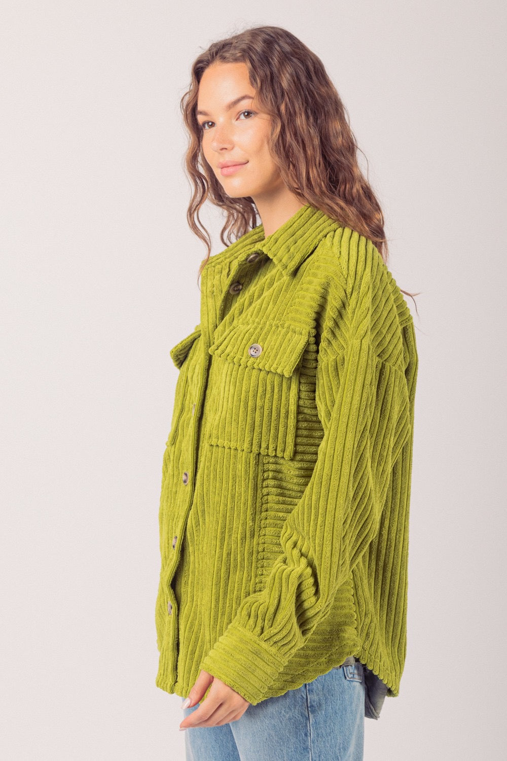 Green Corded Jacket