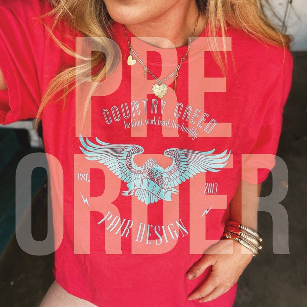 PRE ORDER Country Creed Tee
