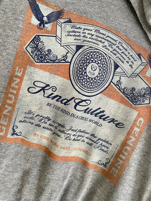 Kind Culture Hooded Long Sleeve Tee